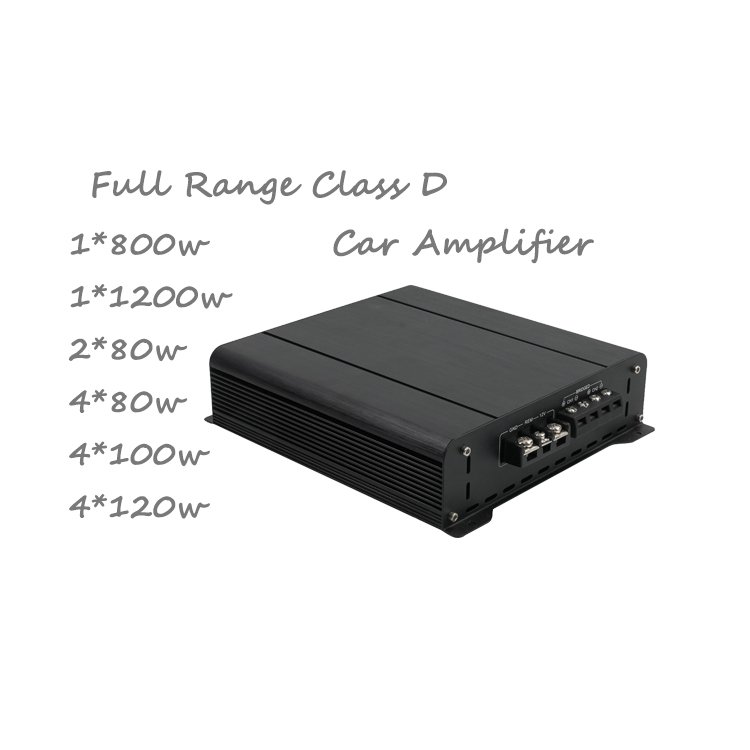 Suoer CQ-300.4 4-Channel Car Audio Amplifier 3600 Watt High Power Class D for Car Audio Enhancement